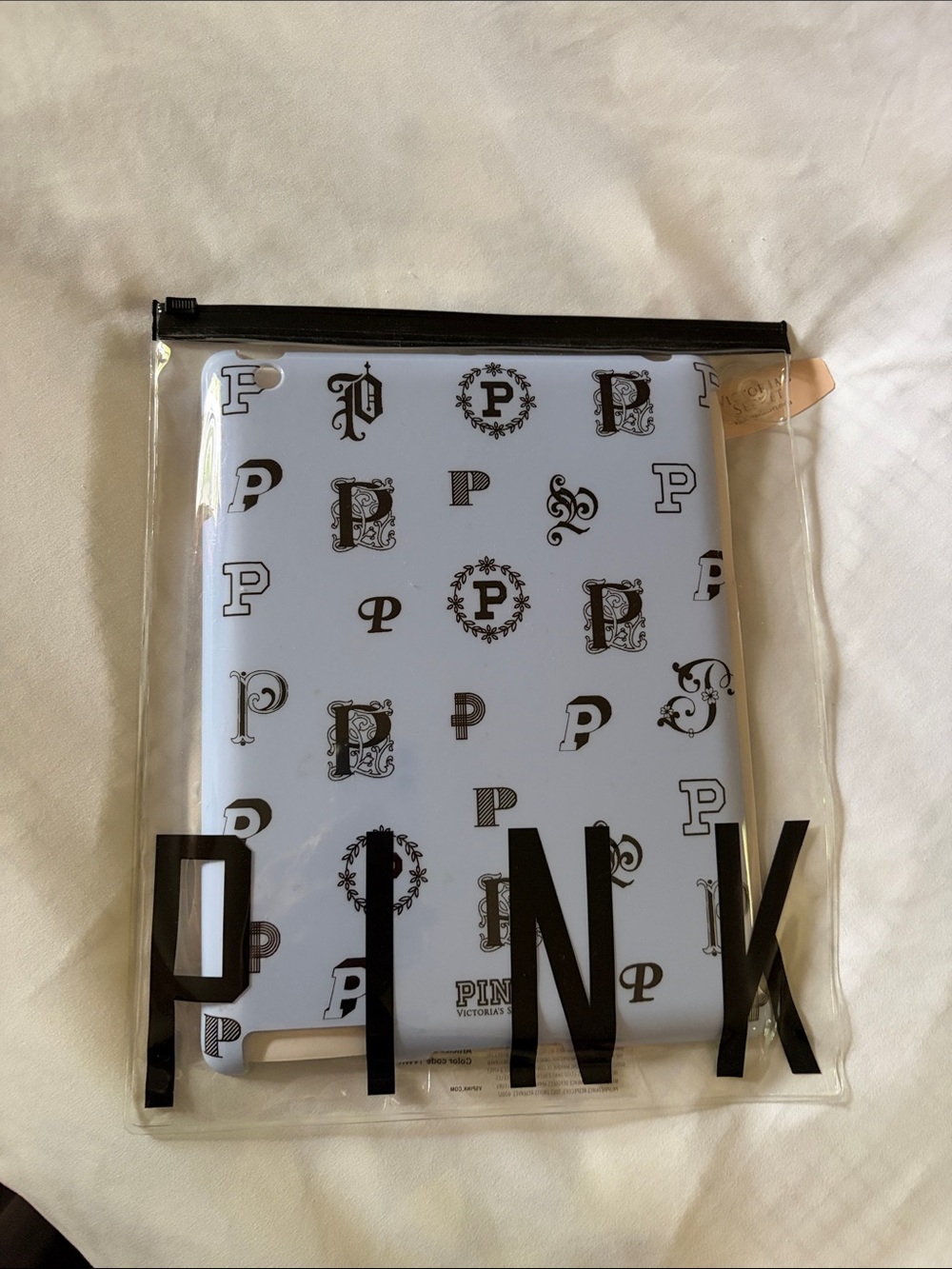 VS Pink iPad hard case